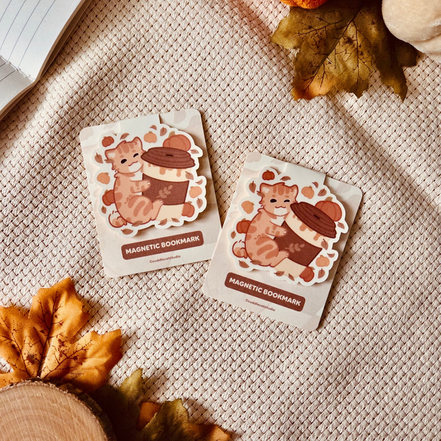 Magnetisches Lesezeichen - Pumpkin Spice & everything nice