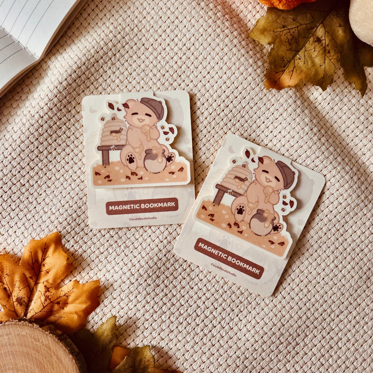 Magnetisches Lesezeichen - Honey bear