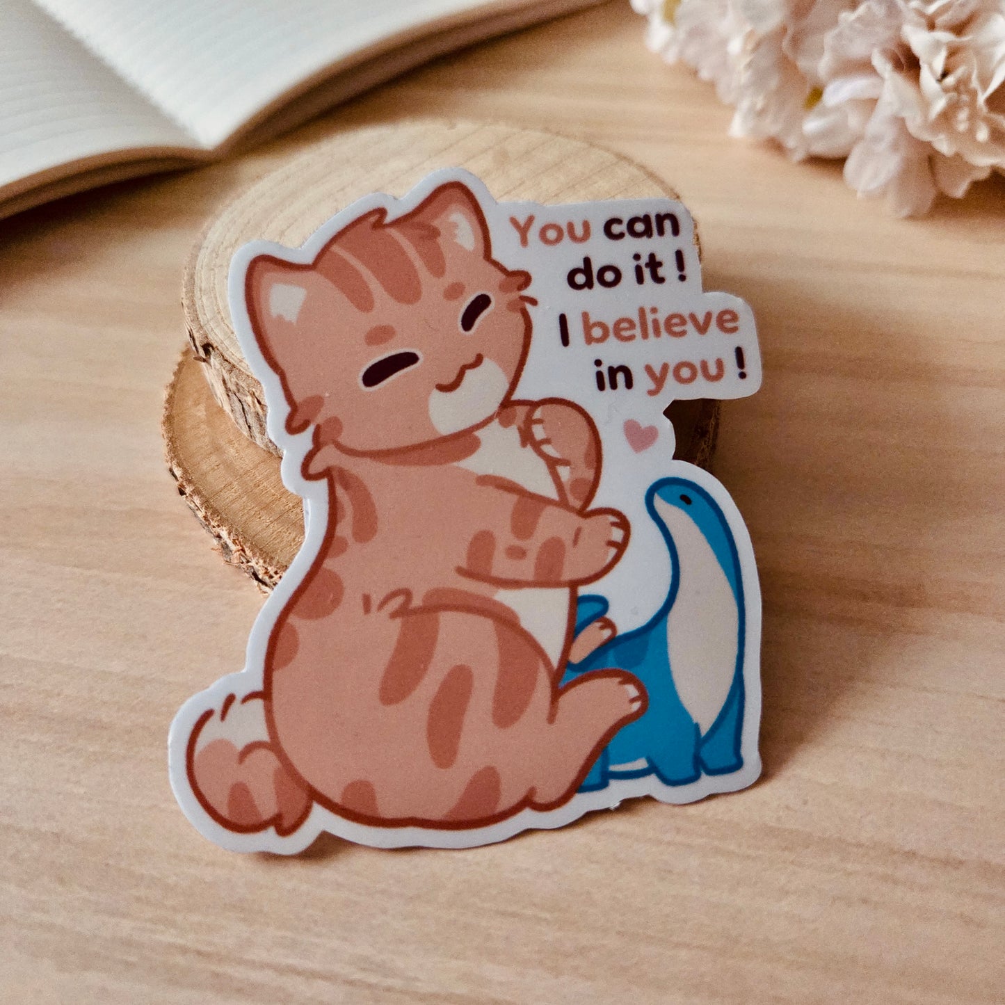 Kiss Cut Sticker - You can do it !