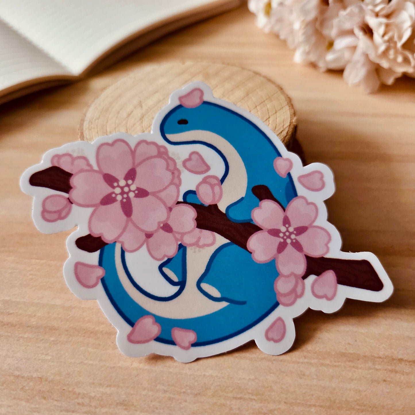 Kiss Cut Sticker - Memories under cherry blossoms