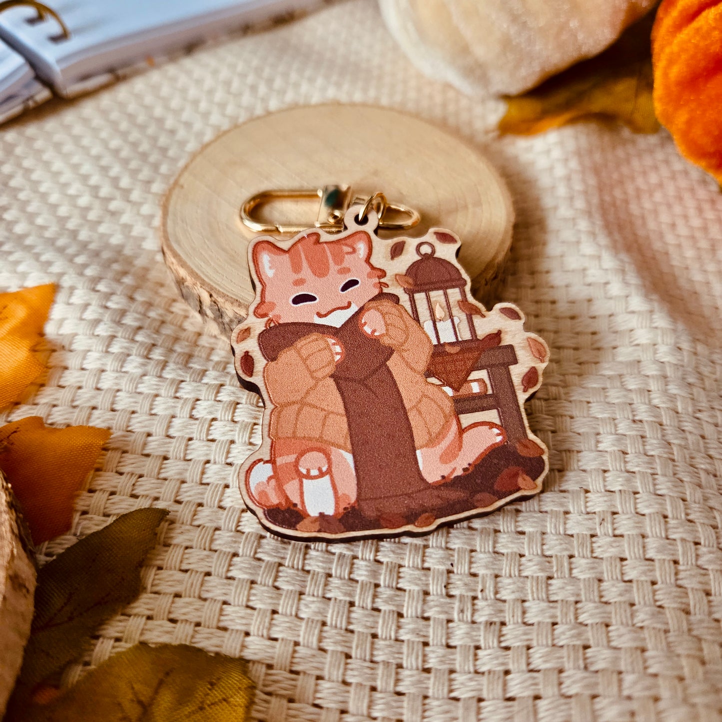 Holzanhänger - Sweater weather ❘ Kleiner Flowers