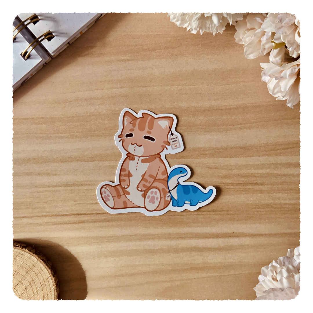 Kiss Cut Sticker - Cuddly Friends