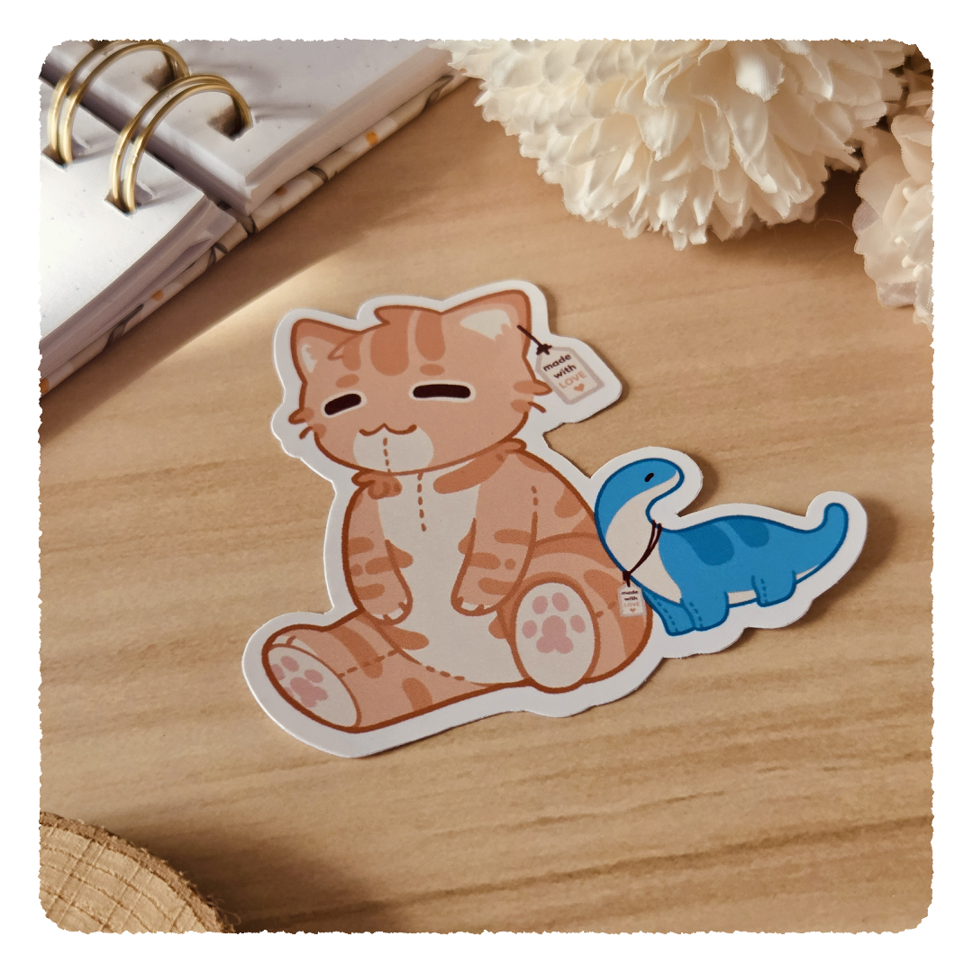 Kiss Cut Sticker - Cuddly Friends