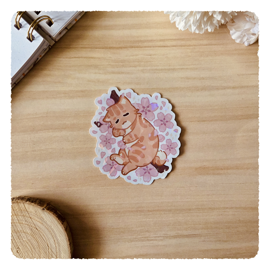 Kiss Cut Sticker - Cherry Blossom Friends I Kleiner Flowers