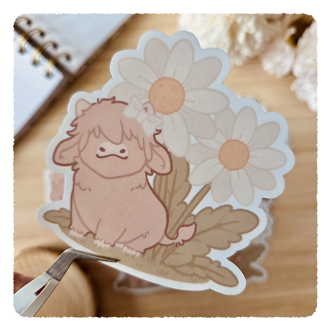 Kiss Cut Sticker - Flourishing Dreams I Gänseblümchen