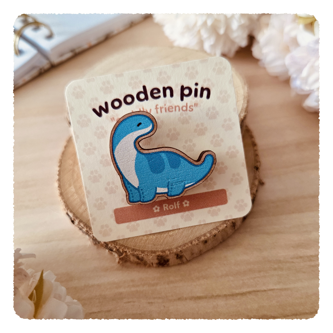 Holzpin - Cuddly Friends I Rolf