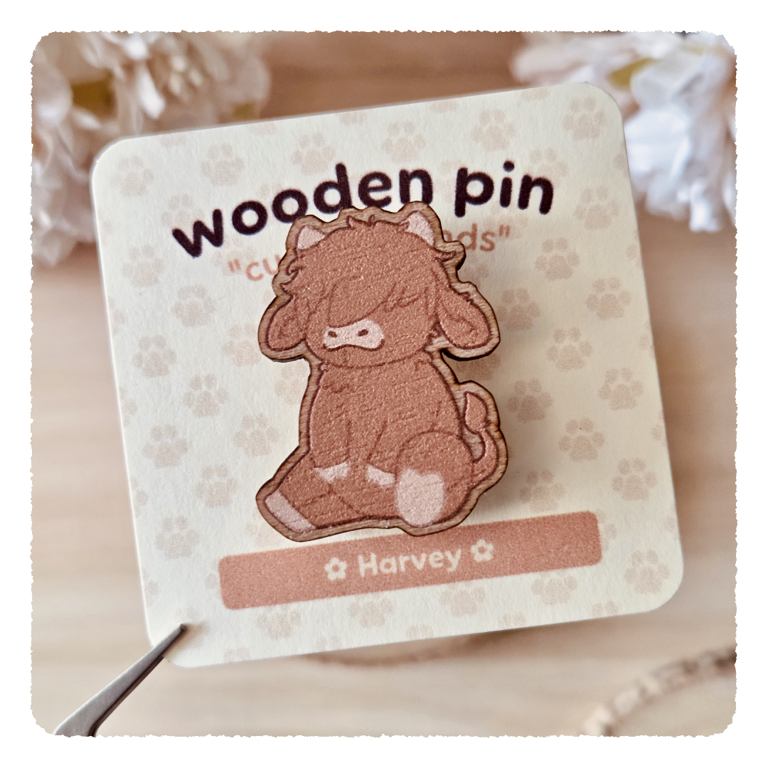 Holzpin - Cuddly Friends I Harvey