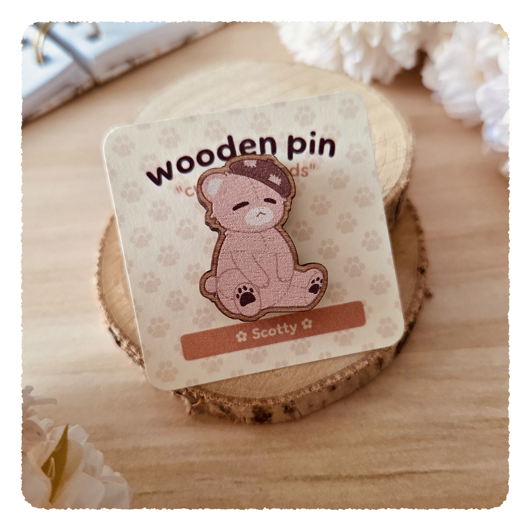 Holzpin - Cuddly Friends I Scotty