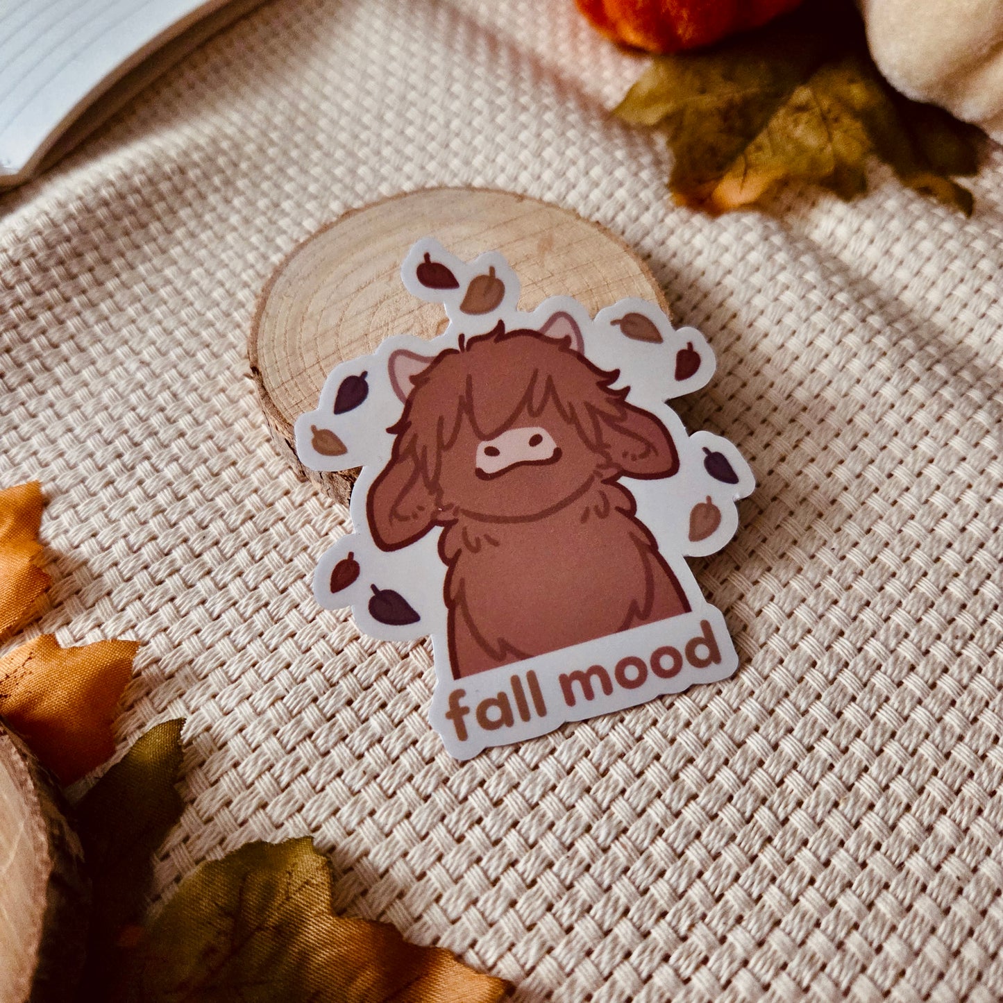 Kiss Cut Sticker - Fall mood