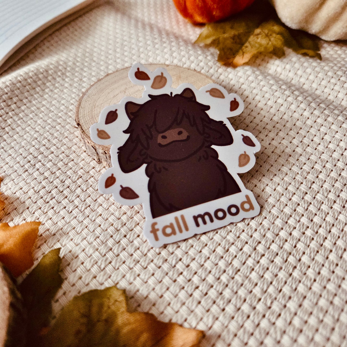 Kiss Cut Sticker - Fall mood