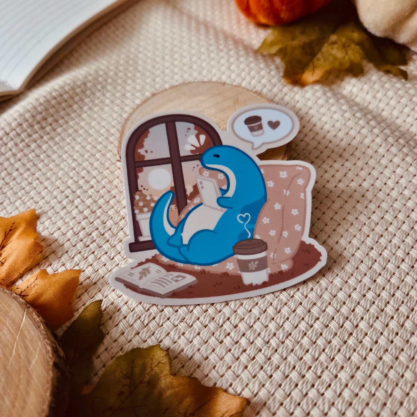 Kiss Cut Sticker - Morning Coffee