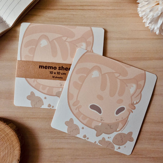 Memo Sheets - In the mood for food