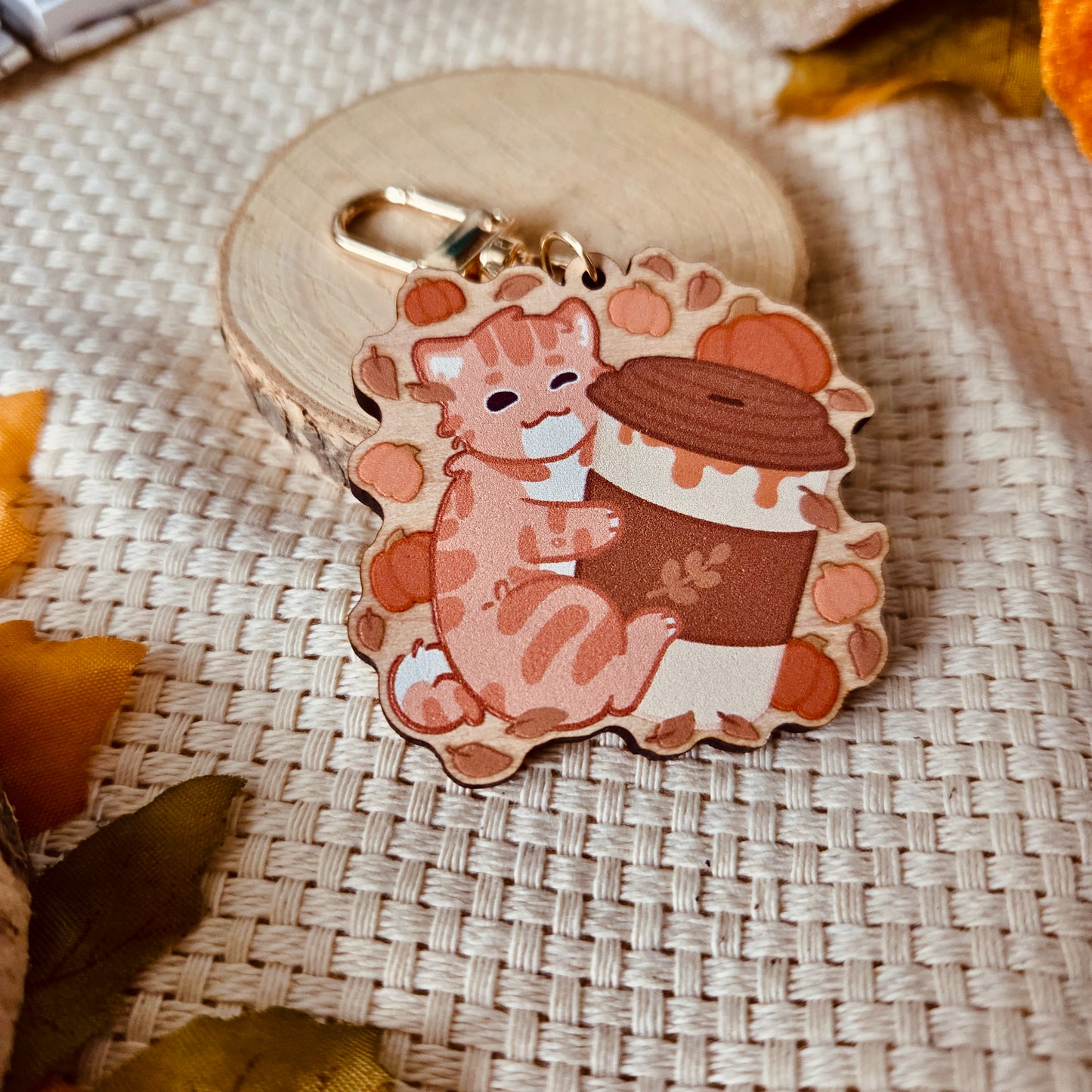 Holzanhänger - Pumpkin Spice & everything nice