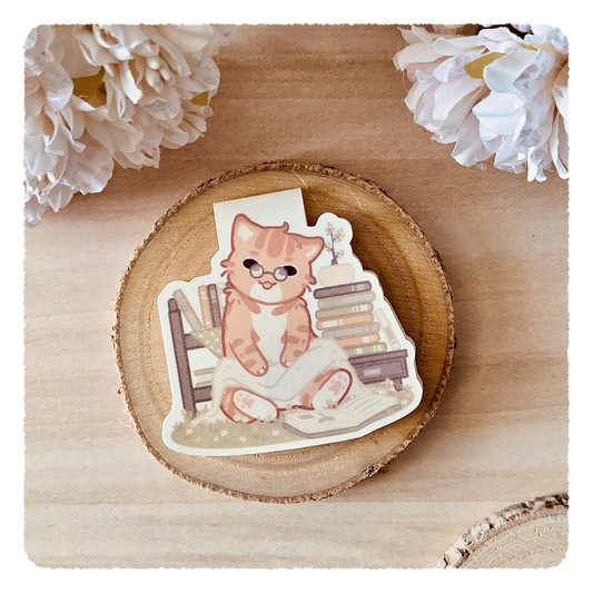 Magnetisches Lesezeichen - Life is better with a book