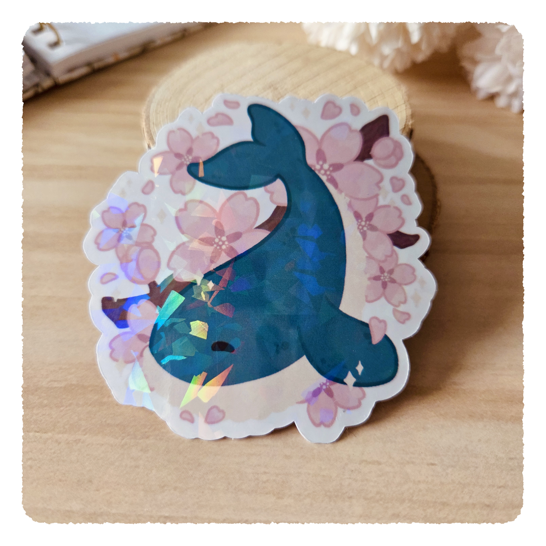 Kiss Cut Sticker - Cherry Blossom Friends I Walbert