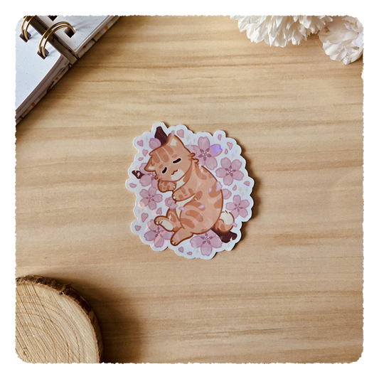 Kiss Cut Sticker - Cherry Blossom Friends I Kleiner Flowers