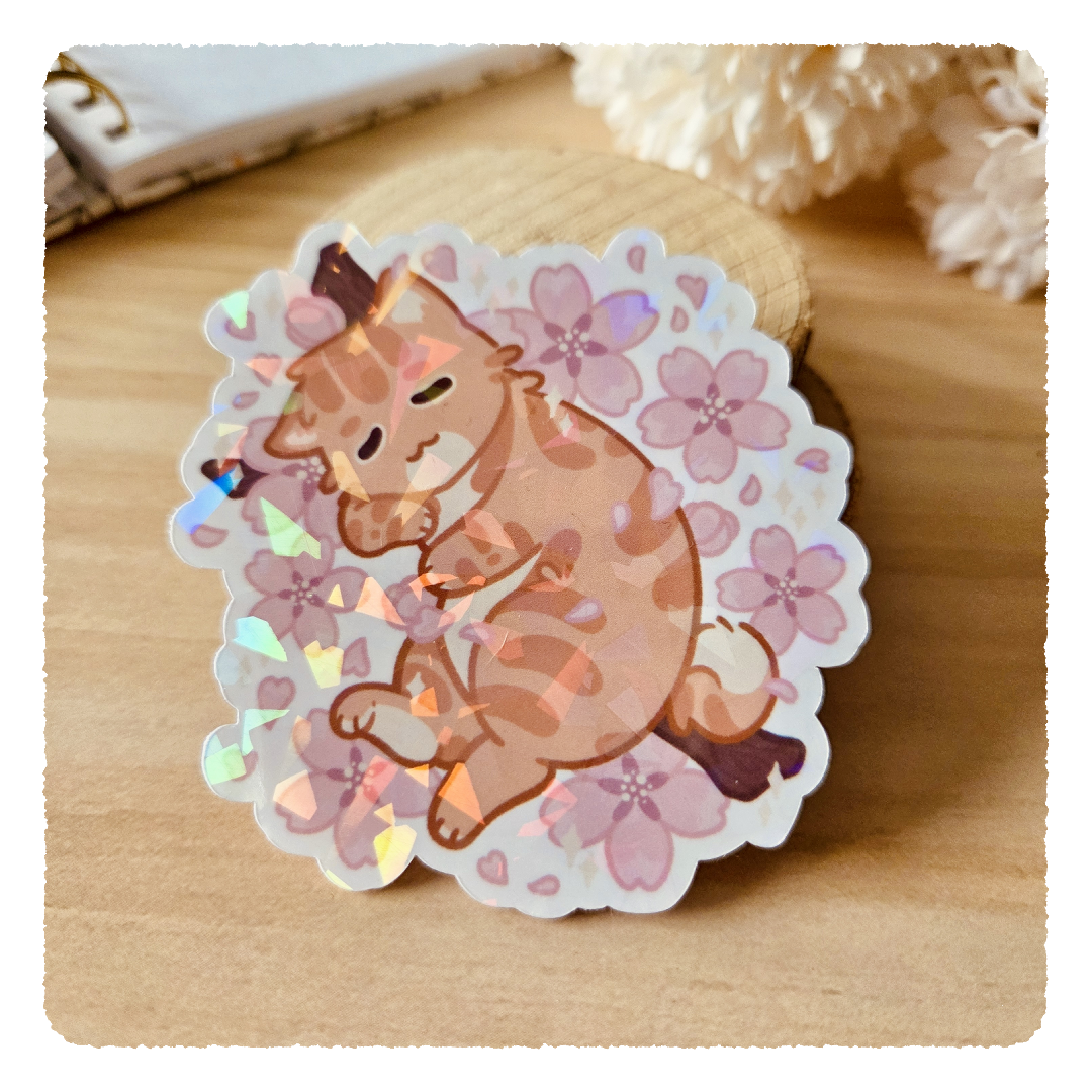 Kiss Cut Sticker - Cherry Blossom Friends I Kleiner Flowers