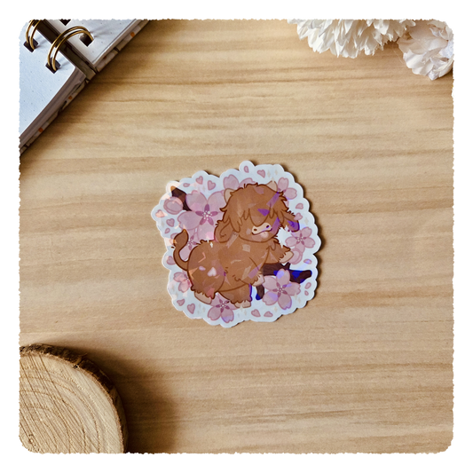Kiss Cut Sticker - Cherry Blossom Friends I Harvey