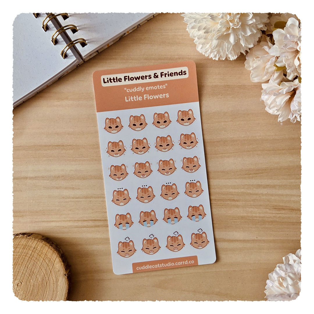 Sticker Sheet - Cuddly Emotes