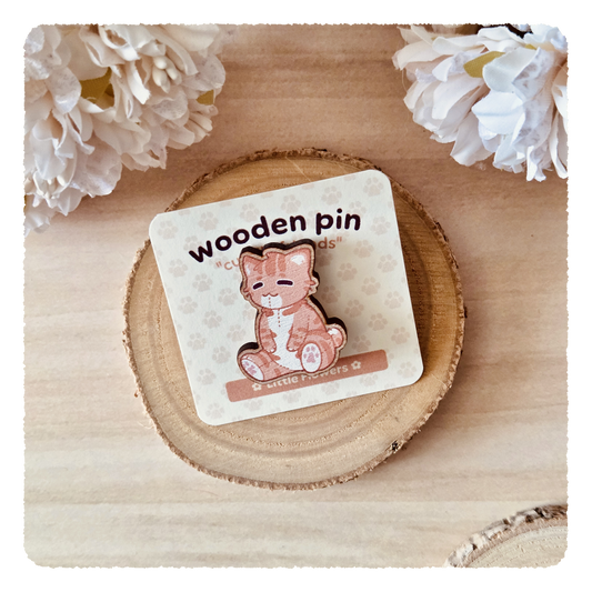 Holzpin - Cuddly Friends I Kleiner Flowers