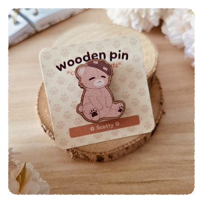 Holzpin - Cuddly Friends I Scotty