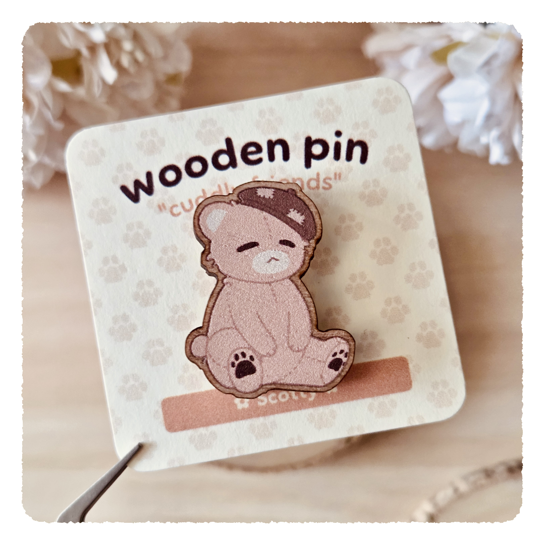 Holzpin - Cuddly Friends I Scotty